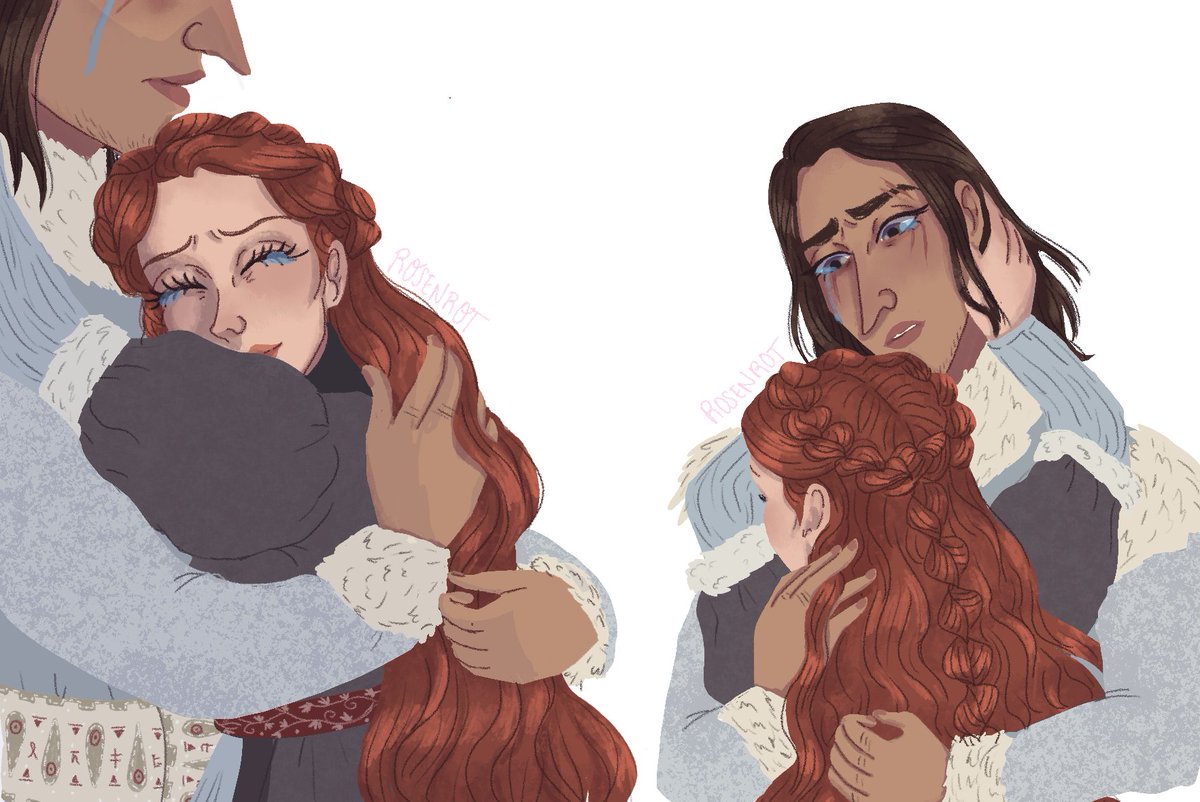 “Jon Snow was the only brother that remained to her. I am a bastard too now, just like him. 

Oh, it would be so sweet, to see him once again.”

🎨 rosenroot