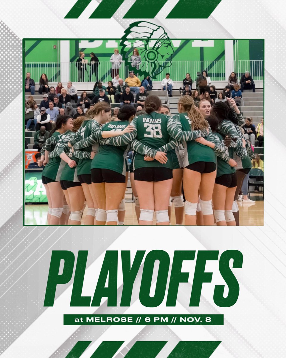 Coach Apostolakes (@bmhscoacha) on Twitter photo Tomorrow <a href="/BMHS_Volleyball/">BMHS Volleyball</a> travels back to Melrose for the round of 16 for the second straight year. Come out to support your Indians at Melrose High at 6 PM! ππ Tomorrow <a href="/BMHS_Volleyball/">BMHS Volleyball</a> travels back to Melrose for the round of 16 for the second straight year. Come out to support your Indians at Melrose High at 6 PM! ππ