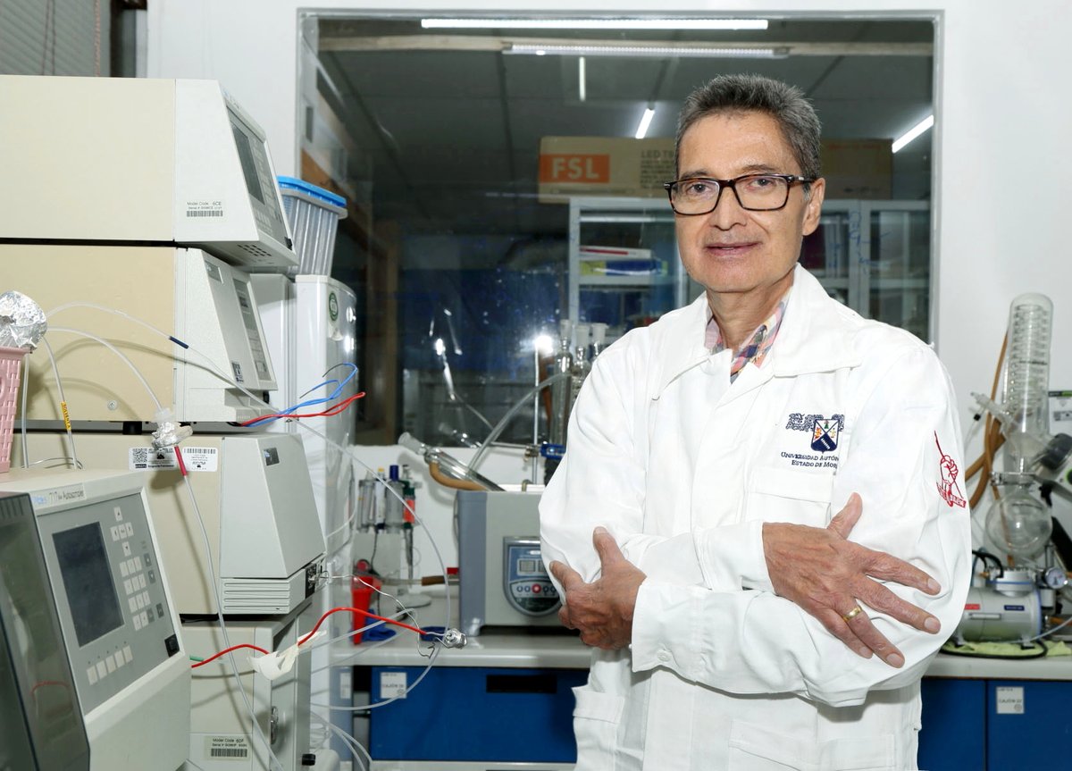 CIQUAEM's tweet photo. #BOLETIN 
#MuyInteresante
#ConoceMas 
Dr. Hugo Albeiro Saldarriaga Noreña #Investigador del #CIQ analiza altos contaminantes en aire y agua de Morelos. https://t.co/XbuY1A8JKM
#OrgulloCIQ
#UAEM https://t.co/kR3TrraqAy