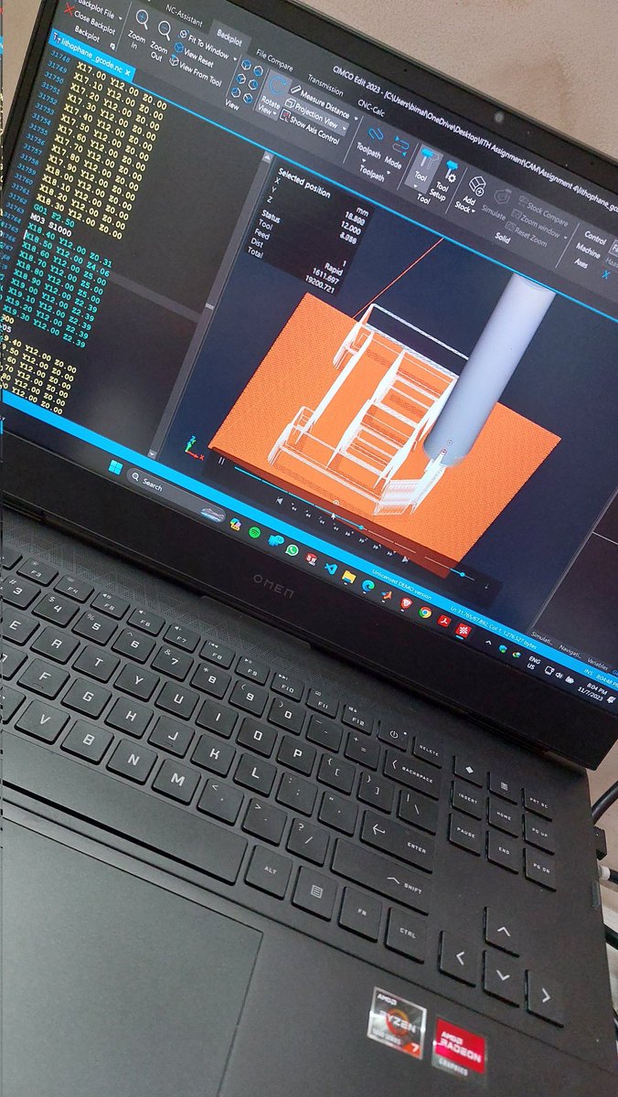 bimalesh8's tweet image. That satisfactory moment when your MATLAB code for the CNC machine finally falls into place, and the results are nothing short of fantastic. 🖥️ Oviously, I can't have it done without ChatGPT 🫣😜
#Matlab #Matlabcoding #CNC #Gcode #Mcode #Assignments #ChatGPT