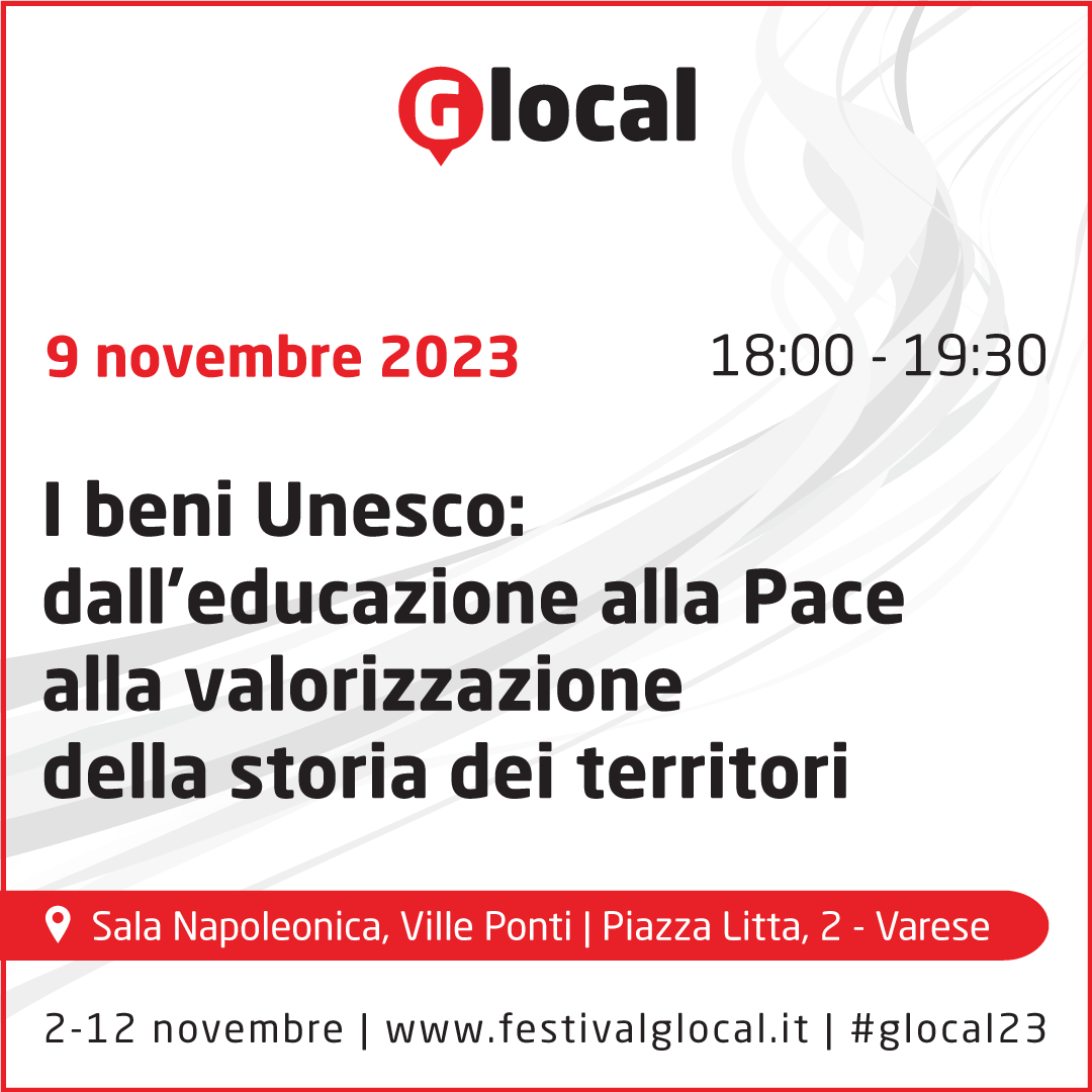 Festival Glocal (@festivalglocal) on Twitter photo Beni Unesco nella provincia di Varese, ricchi di storia e culture diverse, se ne parlerà a #glocal23 ore 18:00 in Sala Napoleonica, con Francesca Caruso, Enzo Laforgia, Elena Castiglioni, Antea Franceschin <a href="/PaoloMazz71/">Paolo Mazzucchelli</a> Paolo Sartorio <a href="/marcogio59/">Marco Giovannelli</a> 
festivalglocal.it/incontro/i-ben… Beni Unesco nella provincia di Varese, ricchi di storia e culture diverse, se ne parlerà a #glocal23 ore 18:00 in Sala Napoleonica, con Francesca Caruso, Enzo Laforgia, Elena Castiglioni, Antea Franceschin <a href="/PaoloMazz71/">Paolo Mazzucchelli</a> Paolo Sartorio <a href="/marcogio59/">Marco Giovannelli</a> 
festivalglocal.it/incontro/i-ben…