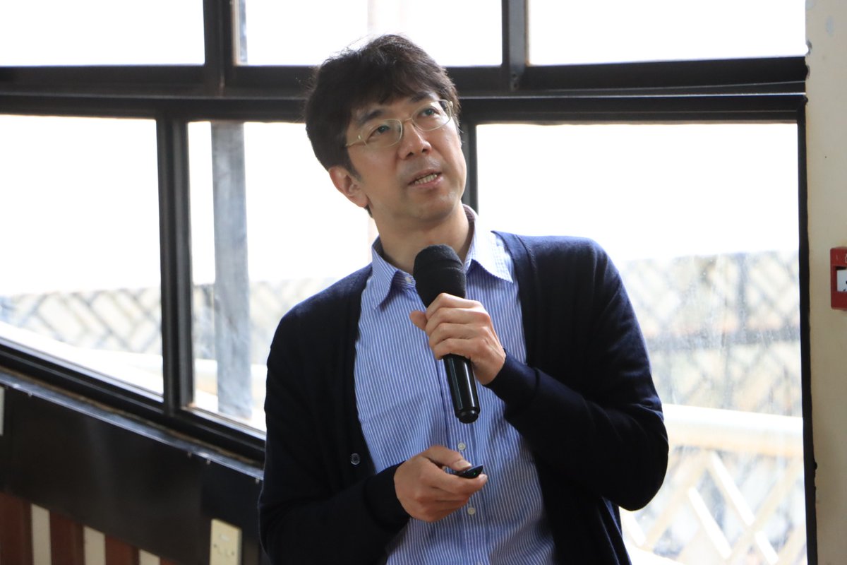 DeKUTkenya's tweet image. Today, Tuesday, 7th November 2023, Professor Nitta Takahiro, a Professor of Electrical, Electronic and Computer Engineering at Gifu University, Japan, offered a Public Lecture on University Research from a Physics Perspective. 
 #Research #ElectricalEngineering #PublicLecture