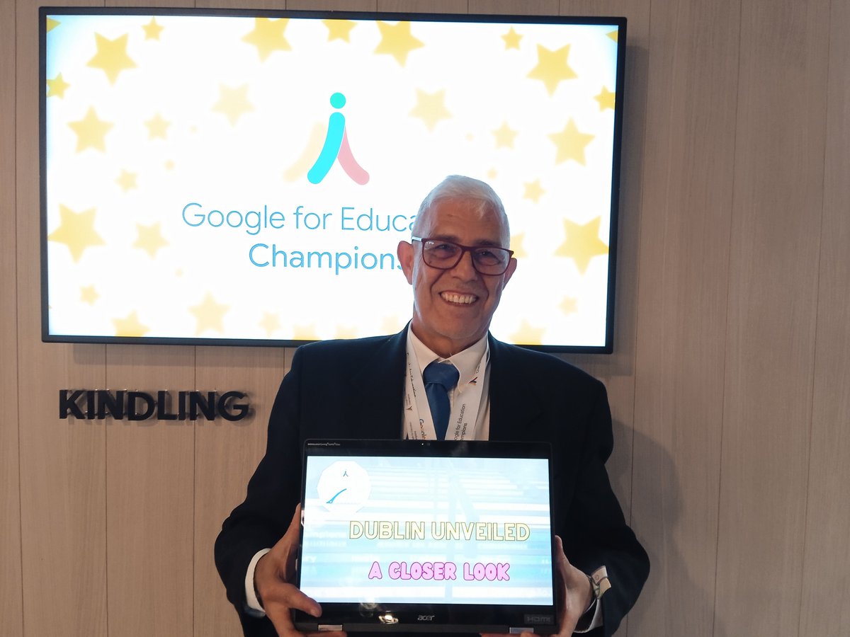 Disfrutando en #Googlechampions #AcerforEducation
