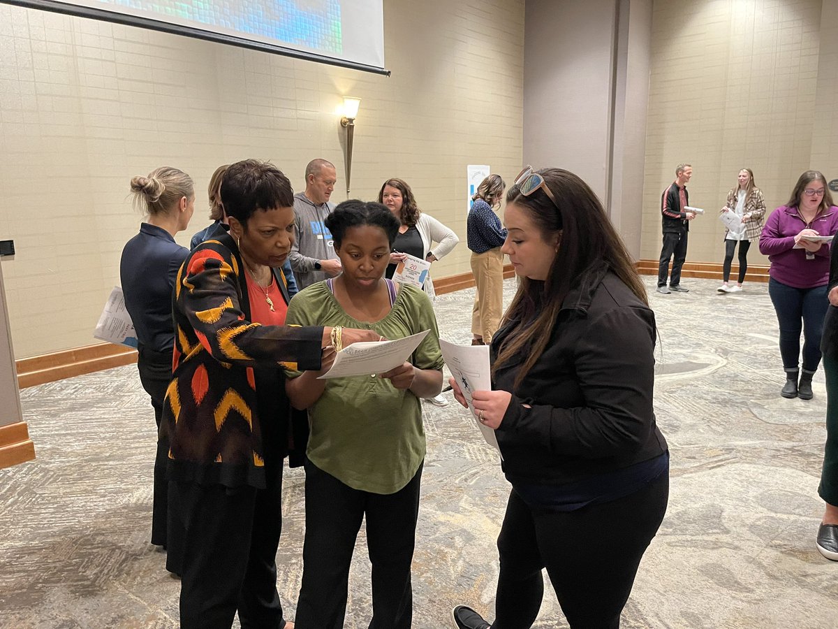 mrsgoaley's tweet photo. #baisd2023 Enjoying the morning learning brain-based engagement strategies with Dr. Marcia Tate! https://t.co/Q39xQqLk8N