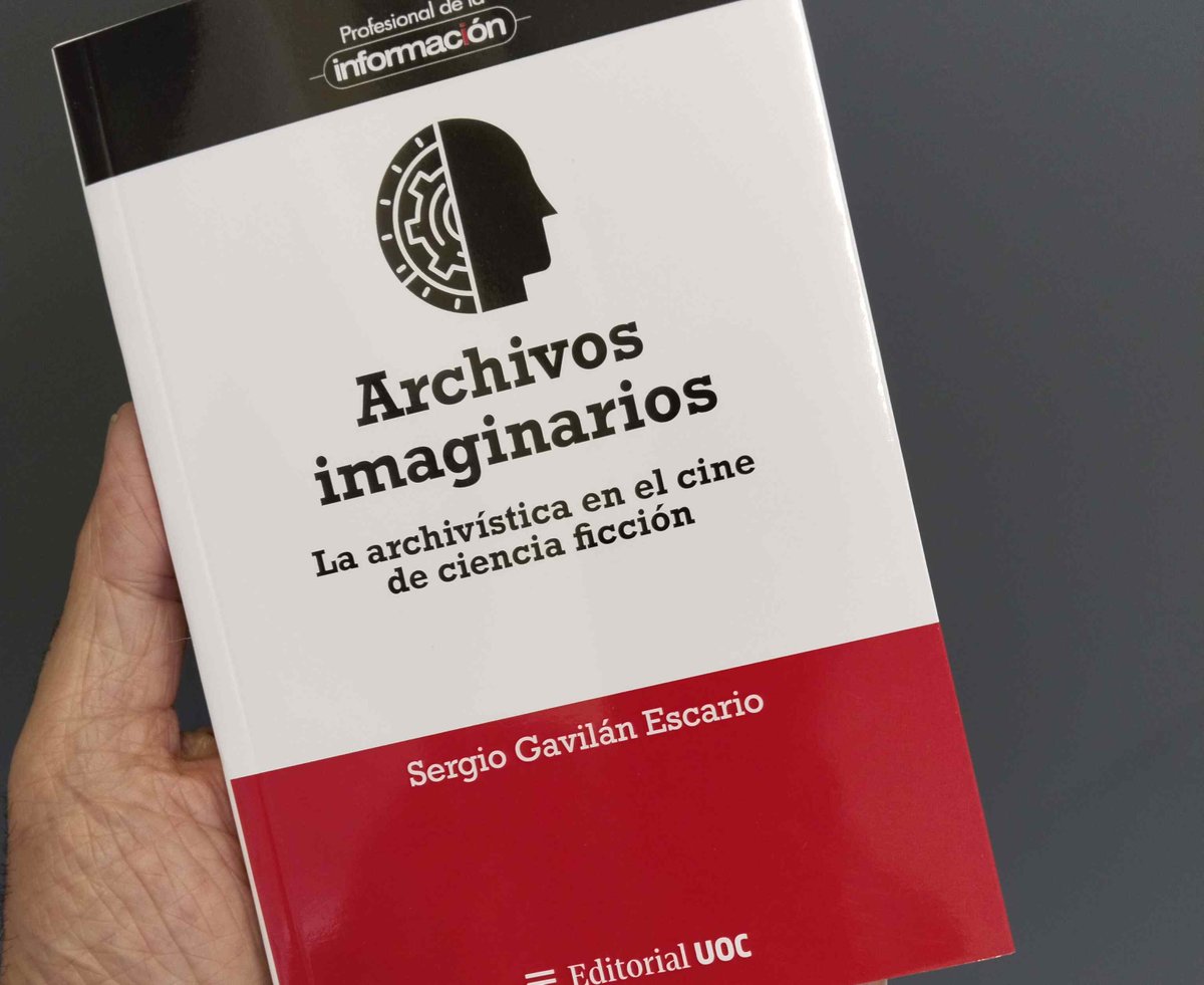 jguallar's tweet photo. 📢 NEW!

En mis manos el nuevo libro @EditorialUOC @revista_EPI  ➡️ Archivos Imaginarios. La archivística en el cine de ciencia ficción de Sergio Gavilán

#ArchivosImaginarios

#archivo #cine #archivística #cienciaficción

https://t.co/4HreRkA1vd https://t.co/xmc1Drumuk