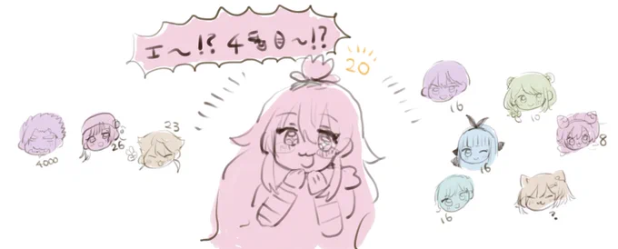 おつむぎー!はたちのむぎむぎもかわいかった‼️‼️たまにみる配信でとっても元気がでます! #むぎあーと 