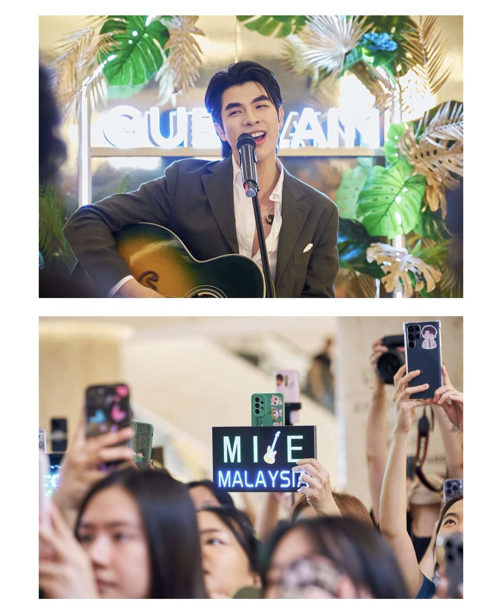 milephak_family's tweet photo. ข่าวจาก Harperbaazar Thailand
ฝากเข้าไปอ่านข่าว จนจบด้วยน้า เพื่อเพิ่มยอดเอนเกจของข่าวเกี่ยวกับพี่มาย  

https://t.co/LA1hmDyymj

มาย-ภาคภูมิ ร่มไทรทอง Friend of Guerlain คนแรกของภูมิภาคเอเชียตะวันออกเฉียงใต้กับภาระกิจเยี่ยมชมป็อป-อัพ อีเว้นท์  “Beelieve in Fantasy” Holiday Collection ที่จัดขึ้น ณ ห้างสรรพสินค้า ION Orchard สิงคโปร์ ที่ซึ่งรวมผลิตภัณฑ์ฮอลลิเดย์สุดพิเศษมากมายจากเกอร์แลง ทั้งลิมิเต็ด อิดิชั่นที่ทำร่วมกับกับนักออกแบบเครื่องประดับชื่อดังชาวตุรกี Begum Khan รวมถึงคอลเลกชั่นเมคอัพในแพคเกจจิ้งและสีสันที่มีเฉพาะเทศกาล Advent Calendar ไปจนถึงเซ็ตน้ำหอมจับคู่กัน ซึ่งในงานนี้มายมีแฟนๆมารอรับส่งเสียงกรี๊ดกันแบบห้างแทบถล่ม

MILE PHAKPHUM AT GUERLAIN SG 
@milephakphum @Guerlain
#MilexGuerlainSG #Guerlain
#MilePhakphum #GreenyRose