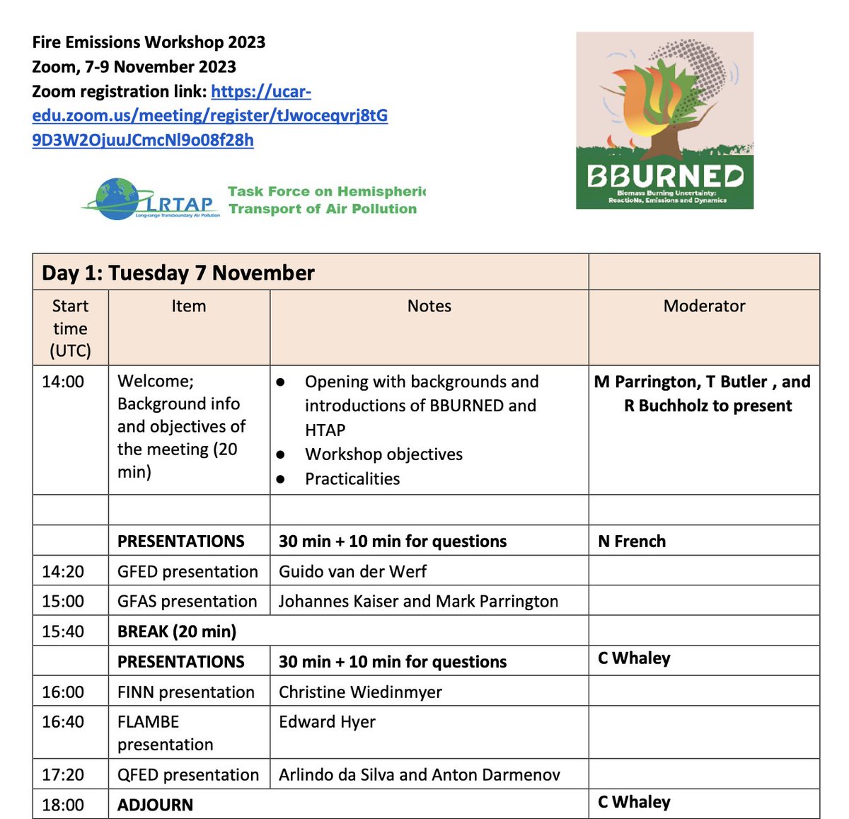 BBURNED_science (@bburned_science) on Twitter photo Day 1 of the #BBURNED_FEW virtual workshop is underway with the first five presentations on biomass burning emissions datasets from <a href="/GuidovanderWerf/">Guido van der Werf</a> <a href="/m_parrington/">Mark Parrington</a> <a href="/Joh_Kaiser/">Johannes Kaiser</a> <a href="/cwiedinm/">Dr. Christine Wiedinmyer</a> Ed Hyer & Arlindo da Silva. More info and agenda avaiable at www2.acom.ucar.edu/bburned/fire-eβ¦ Day 1 of the #BBURNED_FEW virtual workshop is underway with the first five presentations on biomass burning emissions datasets from <a href="/GuidovanderWerf/">Guido van der Werf</a> <a href="/m_parrington/">Mark Parrington</a> <a href="/Joh_Kaiser/">Johannes Kaiser</a> <a href="/cwiedinm/">Dr. Christine Wiedinmyer</a> Ed Hyer & Arlindo da Silva. More info and agenda avaiable at www2.acom.ucar.edu/bburned/fire-eβ¦