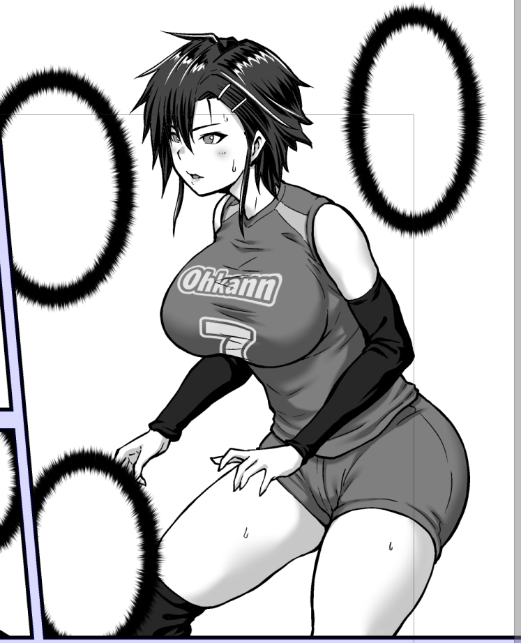 塗ってる
この乳でバレーは無理だろ…🤔 