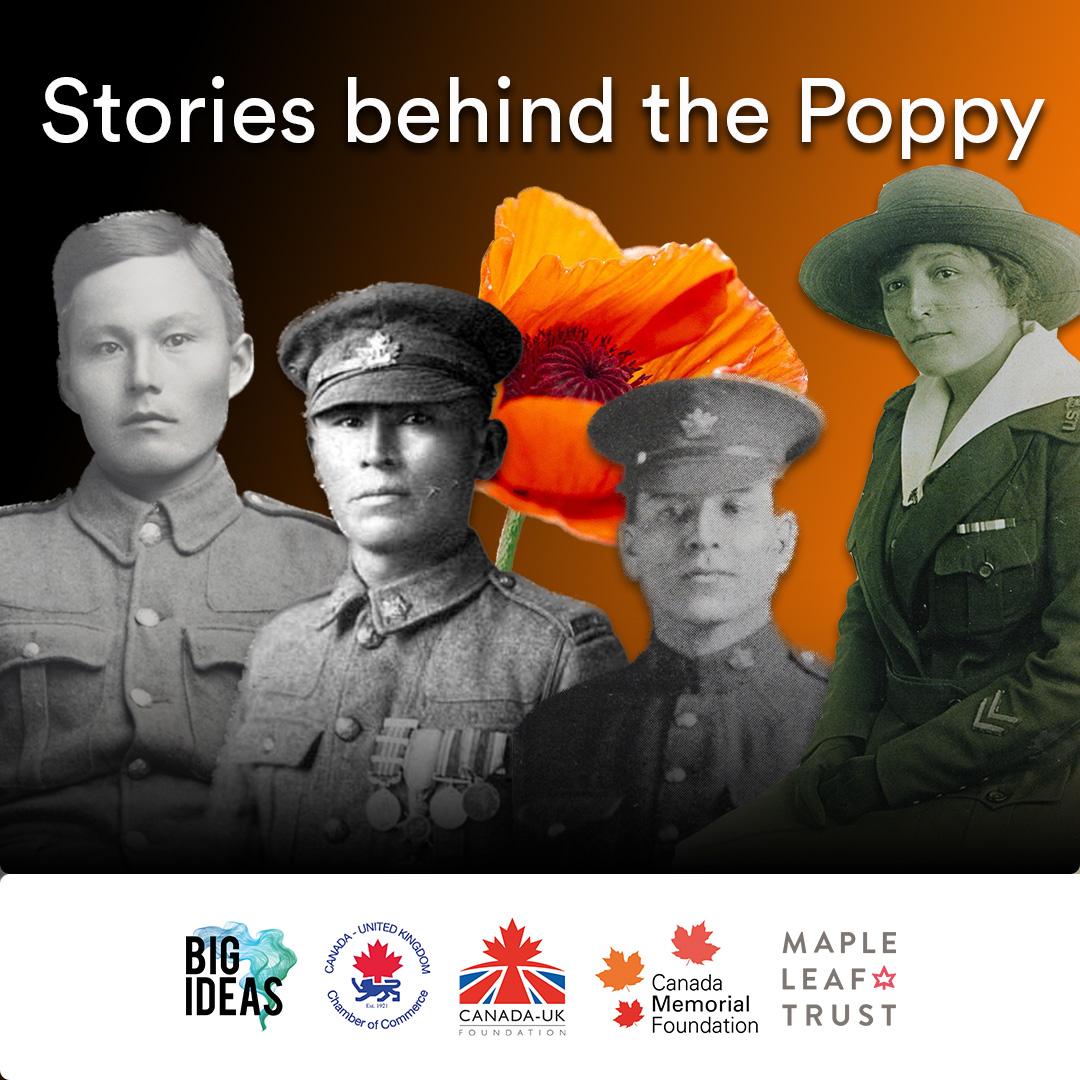 This was meant to be! Our scholar Faith Decontie is guest host tomorrow for #StoriesBehindThePoppy. Faith will be broadcasting live from her home reserve in Quebec, Canada with Cassie in London.  Find out more about Faith here big-ideas.org/50632-2/?et_fb…