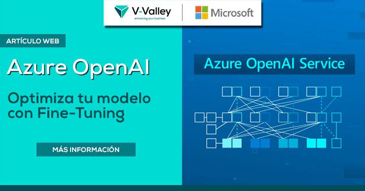 V-Valley Advanced Solutions España (@vvalleyspain) on Twitter photo Azure #OpenAI: Optimiza tu modelo con Fine-Tuning
¿Conoces los beneficios que aporta el Fine-Tuning en el entrenamiento de modelos #IA?
Te lo contamos y te enseñamos cómo activarlo paso a paso desde #Azure OpenAI Studio.
¡Mira!👉 lnkd.in/dS9Qqj_N
#VValley <a href="/MicrosoftES/">Microsoft España</a> Azure #OpenAI: Optimiza tu modelo con Fine-Tuning
¿Conoces los beneficios que aporta el Fine-Tuning en el entrenamiento de modelos #IA?
Te lo contamos y te enseñamos cómo activarlo paso a paso desde #Azure OpenAI Studio.
¡Mira!👉 lnkd.in/dS9Qqj_N
#VValley <a href="/MicrosoftES/">Microsoft España</a>