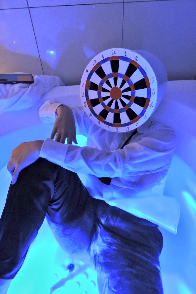 🎯×🕴×🛀
#異形頭　#objecthead