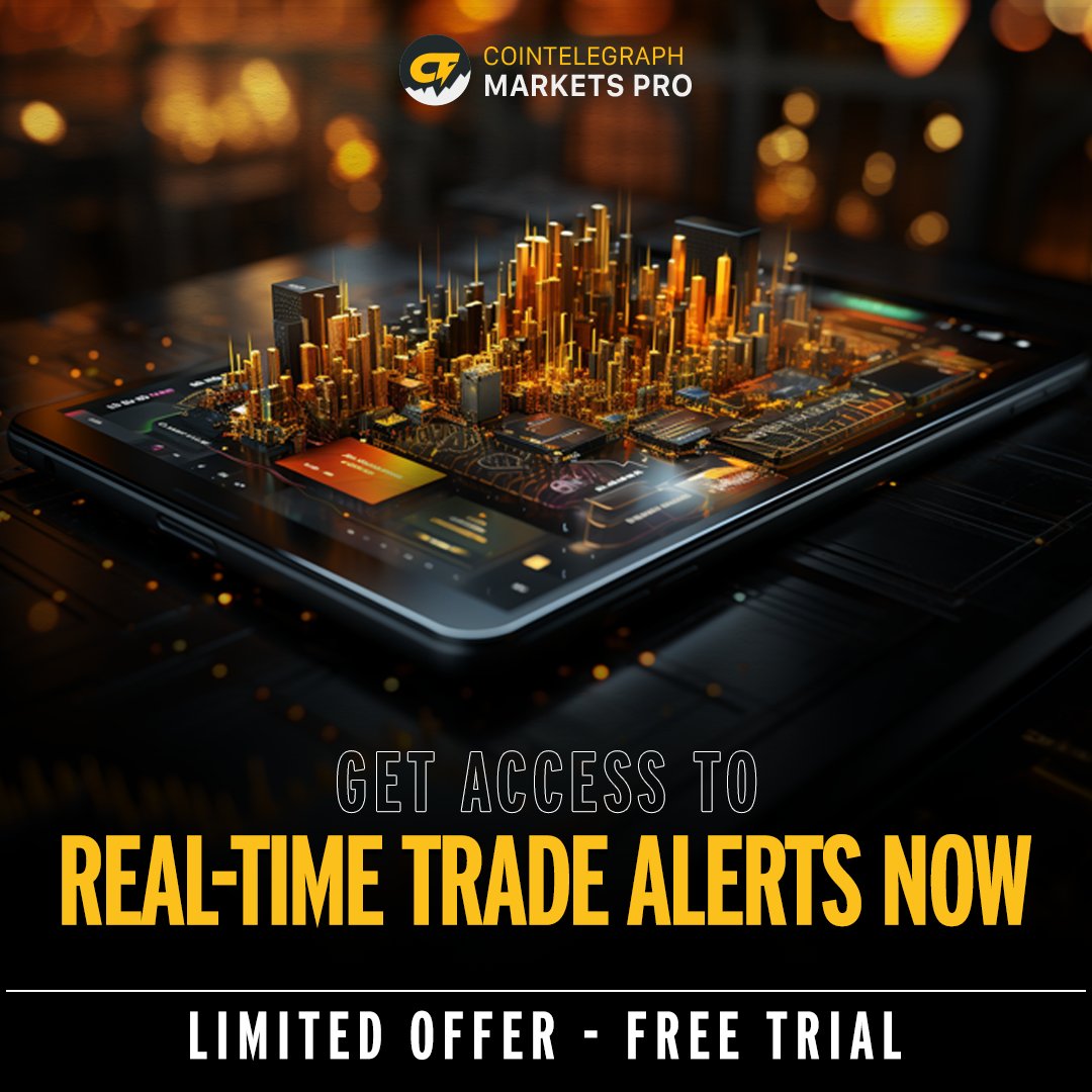 Step into the future with our AI-assisted crypto dashboard, Cointelegraph Markets  Pro. A tool fine-tuned to highlight pivotal market events before they shape  the crypto landscape. Now available for retail traders, discover