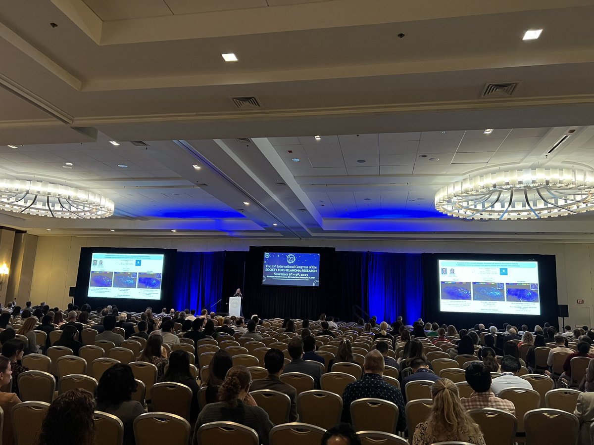 Keiran Smalley (@labsmalley) on Twitter photo Day 2 of <a href="/SocietyMelanoma/">Society For Melanoma Research</a> annual meeting in Philadelphia. First session is focused on plasticity and therapy escape. Day 2 of <a href="/SocietyMelanoma/">Society For Melanoma Research</a> annual meeting in Philadelphia. First session is focused on plasticity and therapy escape.