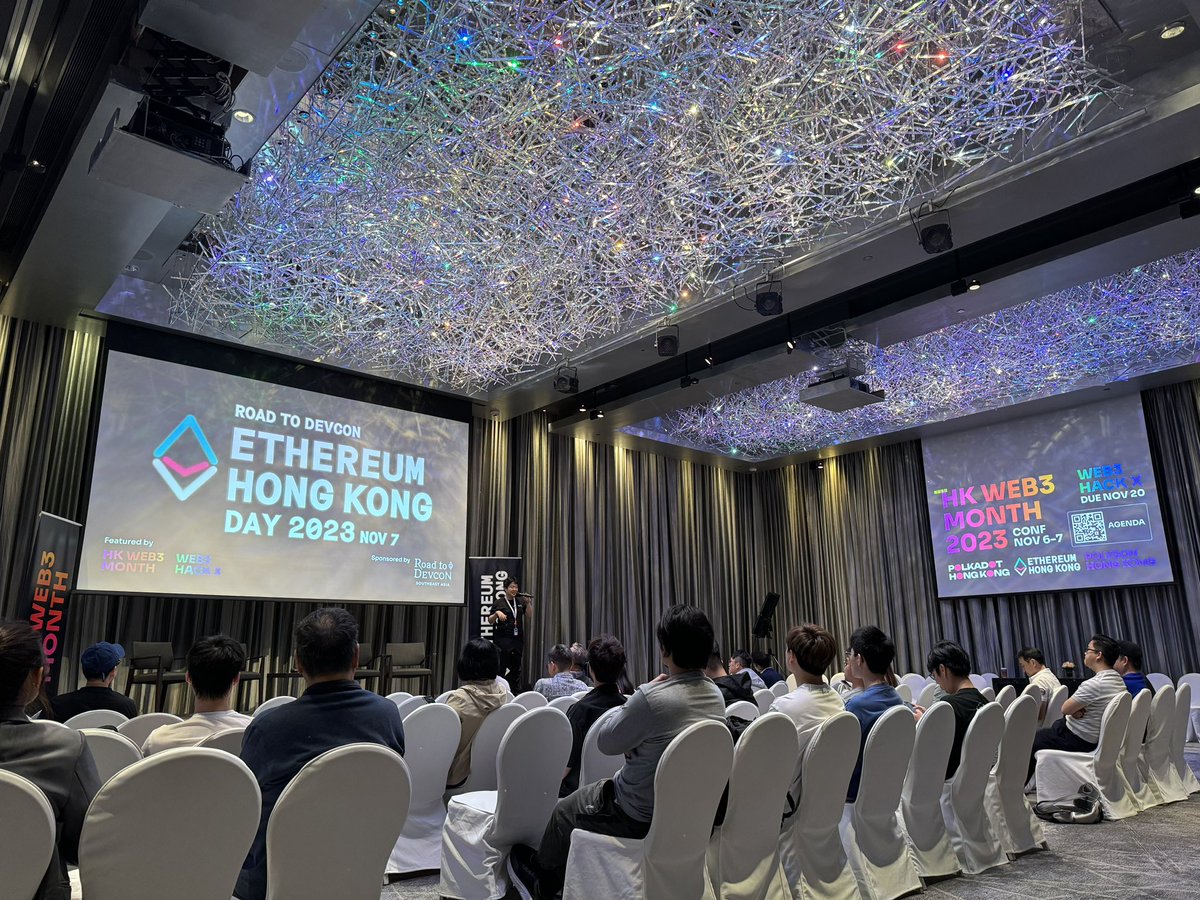 Glad that I have been here this morning.

<a href="/HKWeb3Month/">HK Web3 Month</a> <a href="/EthHongKong/">Ethereum Hong Kong</a>