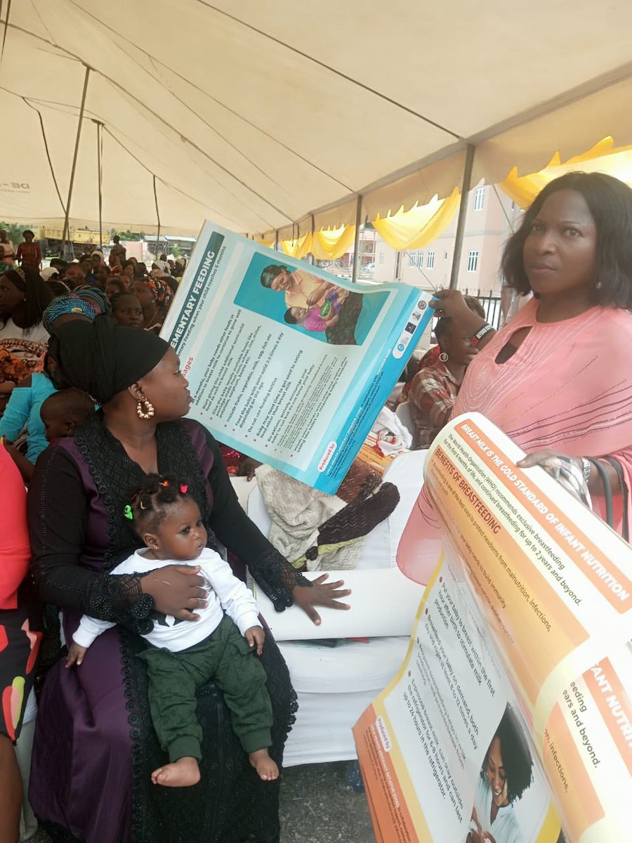 ChildAdvocacyNG's tweet photo. CHAI was present at the MNCAH+N flag off ceremony which took place on Mon 6th Nov at Badagry LGA. The interventions to be provided during the week include routine Immunization, family planning, provision of vitamin A supplementation, malnutrition screening, deworming etc. https://t.co/YBxouyh5Tj