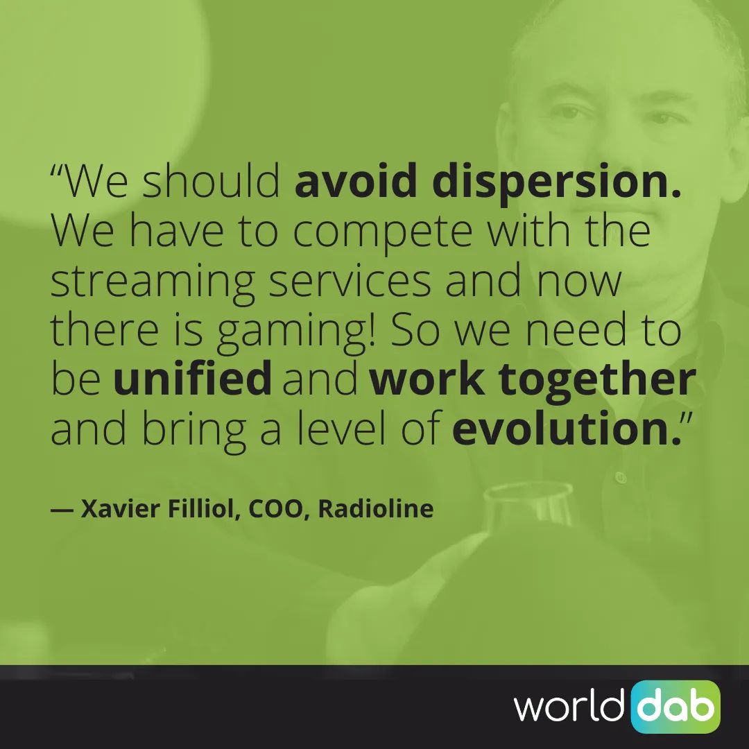 Has digital reached a tipping point in the car, and how do you keep radio prominent?  

Big questions posed to <a href="/Radioline_app/">Radioline</a> COO <a href="/xfilliol/">Xavier Filliol</a> at #WorldDABauto23. 

Hear more here: worlddab.org/events/detail/…