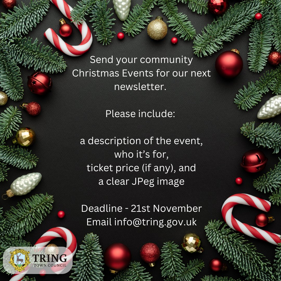 Send us your Community Christmas Events #Tring #ChristmasEvent