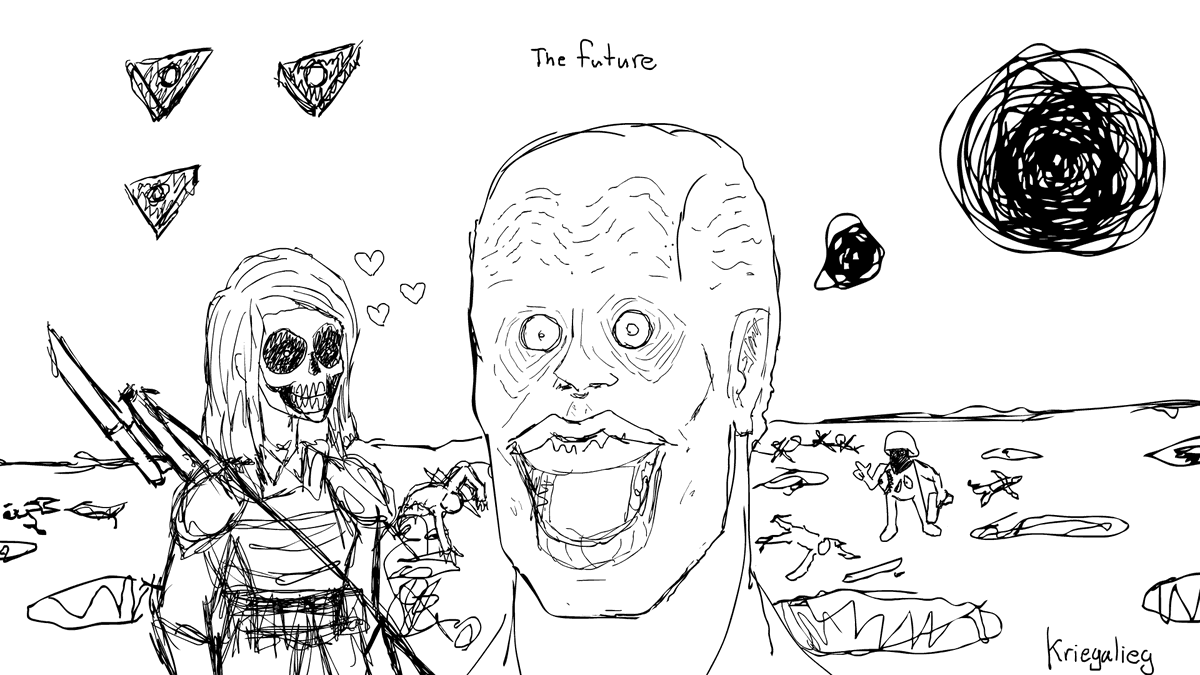 Kriegalieg's tweet photo. Guys 2024 is gonna be lit

#doodles #sketches #digitalart https://t.co/2KTVsitXl2