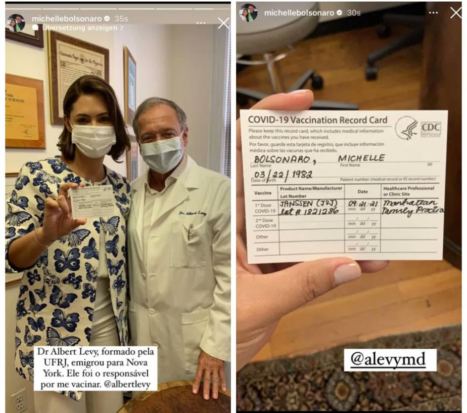 abocadelobo's tweet image. Sigam o exemplo de MICHELLE BOLSONARO, EDUARDO BOLSONARO e FLÁVIO BOLSONARO
TOME VACINA!

VACINA É VIDA