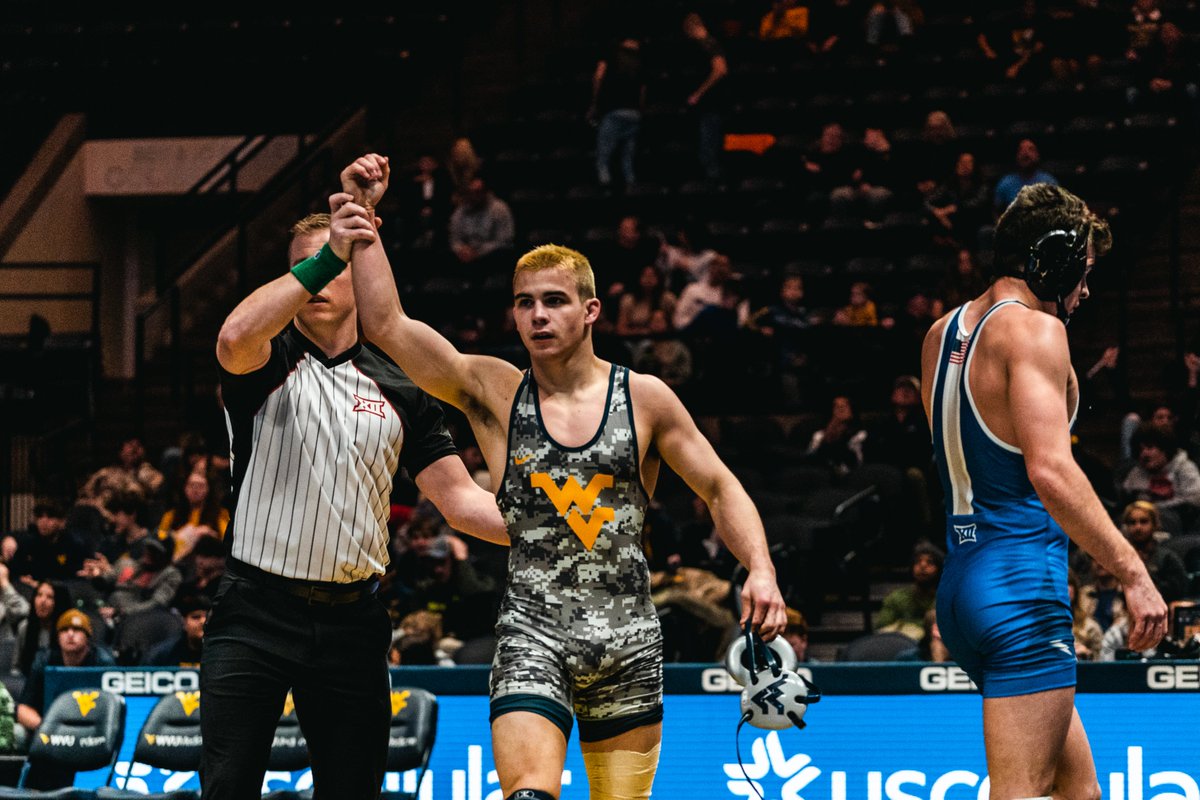 GamedayWVU's tweet photo. Hey @WVUSports fans, come get your first look at @WVUWrestling during the Mountaineer Quad tomorrow🤼‍♂️

📍 Coliseum
🕐1pm
📺ESPN+

#HailWV https://t.co/VDenndH4YL