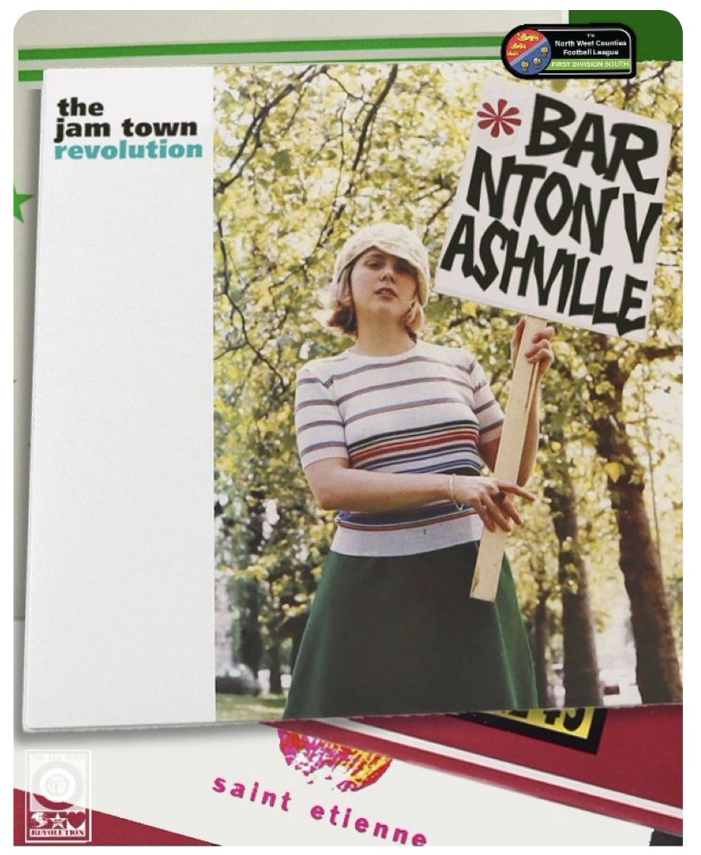 The programme for @barntonfc’s game tomorrow night has a familiar ring to it. Had to look it up, but it’s just outside Northwich. Maybe the young @Tim_Burgess hung out in Barnton.