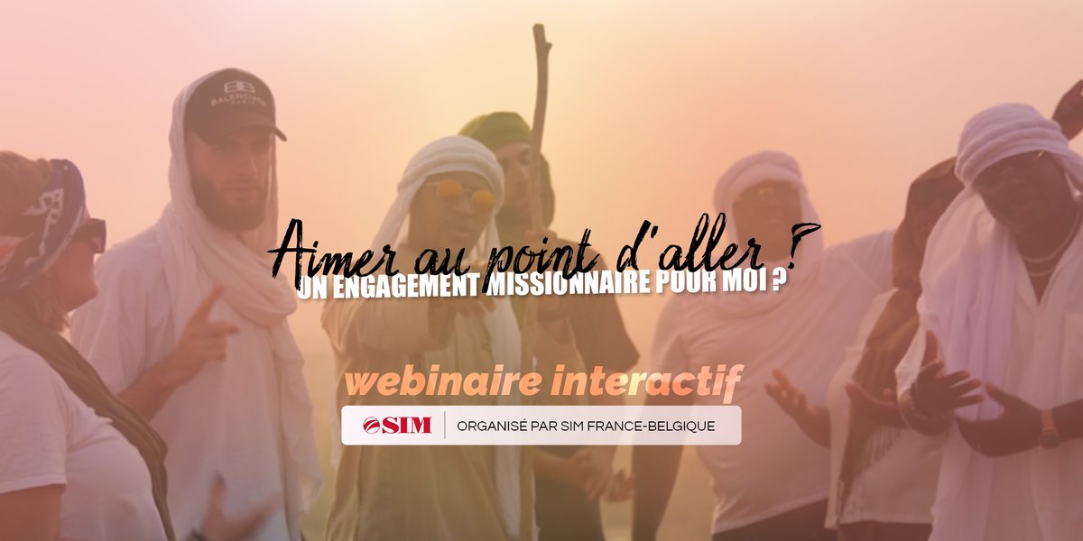 Mercredi 13 décembre, nous proposons un webinaire interactif pour tous ceux qui ont une réflexion d'engagement missionnaire. De 20h30 à 21h30. Prêts à #AimerAuPointdAller ? 
✅bit.ly/3s2gRt4