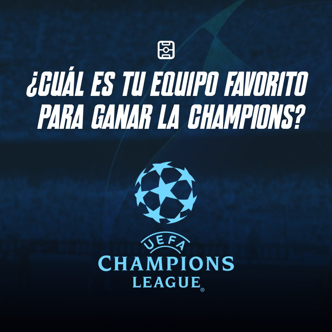 📣 Concurso #ChampionsLeague 🏆 🎁 Sorteamos 2 packs de 250 Créditos entre todos los participantes 💰 📌 Participar: 1️⃣ Síguenos 💚 2️⃣ LIKE + RT 🫶🏼  3️⃣ TU EQUIPO FAVORITO PARA CONQUISTAR LA CHAMPIONS #UCL ESTA TEMPORADA 4️⃣ Añade #MisterFantasy ⚽ 📲 misterfantasy.es