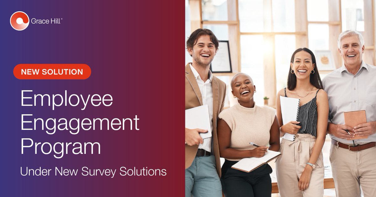 Exciting news! 🎉 Grace Hill has launched our new Employee Surveys program. Our cost-effective solution measures employee satisfaction &amp; tailors improvements to your team's needs. Increasing employee happiness is now easier than ever! Learn more:
bit.ly/3FLoY0o