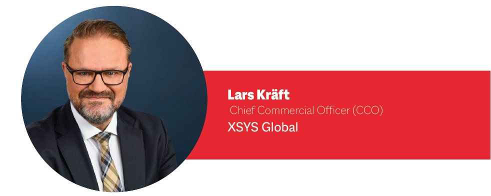 Welcome Lars Kräft to the XSYS family as CCO, part of the #XSYS #ManagementTeam since 09/01. Lars has experience in international sales &amp; comes w/a promise to enhance customer engagement &amp; deliver tailored solutions to help each customer 'Be Brilliant' in their distinct journey.