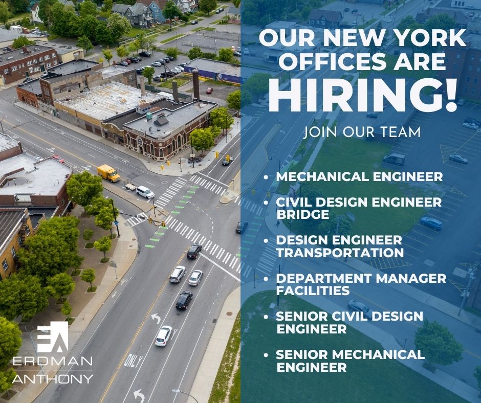 ErdmanAnthony's tweet photo. Our #NewYork offices are #hiring! Join @ErdmanAnthony and help us build communities through meaningful design. Apply today: https://t.co/L9BfWmiTZ9
#jobposting #NYjobs #engineeringjob #ErdmanAnthony https://t.co/dWfPkXw3Q1