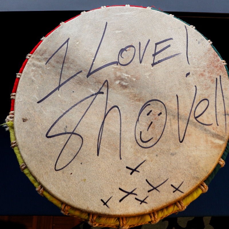 DefectedRecords's tweet photo. We're extremely grateful to @ShovDrumWarrior for donating a signed djembe drum to our Defected &amp; @Shelter fundraiser, culminating this Thursday 16th November at our event in London! 🫶🪘

Place your bids below 👇