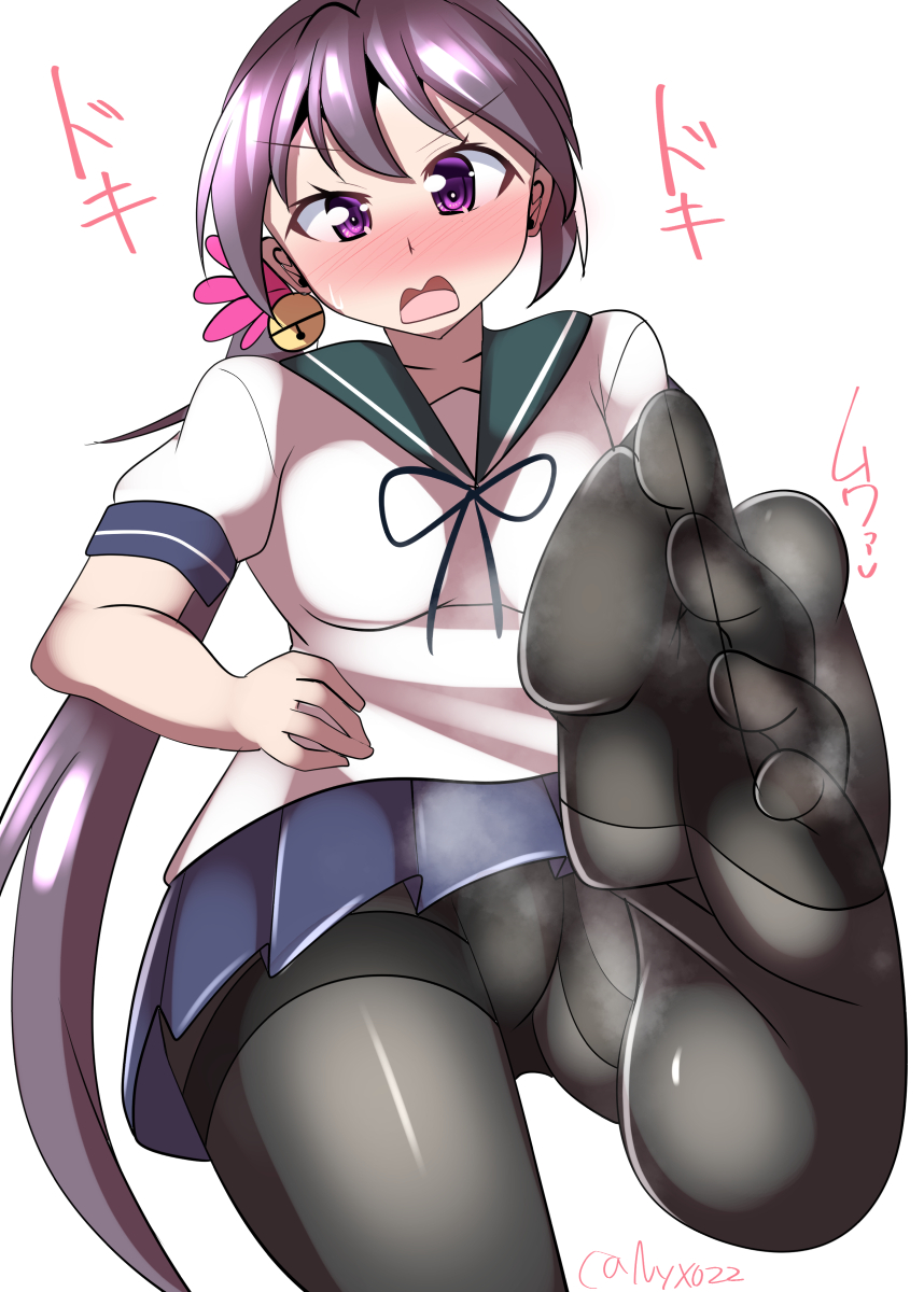 「ああもう…わかったから、嗅ぐなら早くしなさいよこのクソ提督…!///」    
ムレムレ黒タイツ曙チャン(ˇωˇ)
進水日おめでとう!(連続1341日目          
#艦これ版真剣お絵描き60分一本勝負_20231107
#艦これ版深夜の真剣お絵描き60分一本勝負 
#めび環んどろ #10000日チャレンジ 