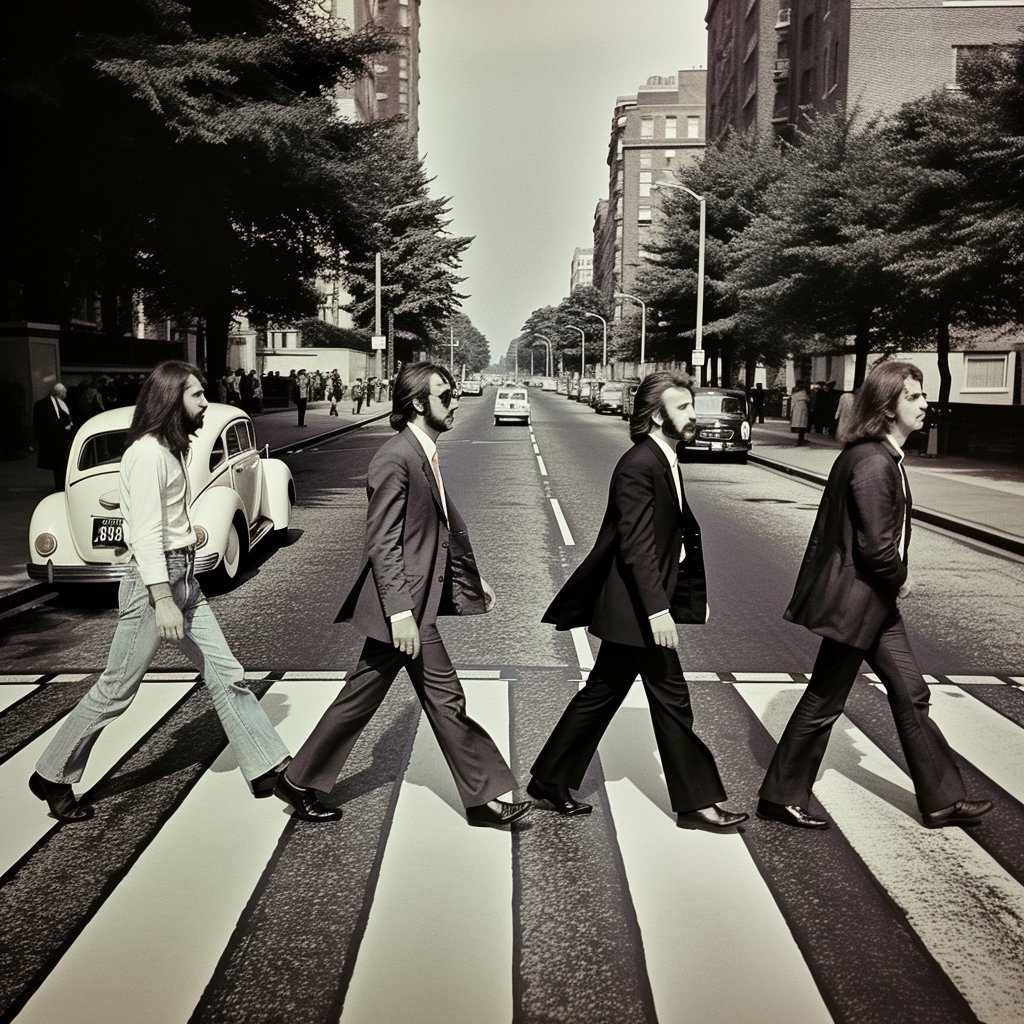The Beatles Make History Again! 
After 26 years, the iconic band released their first 'new' song, 'Now and Then,' enhanced using breakthrough technology and machine learning to revive John Lennon's lo-fi recording.

Article: science4data.com/the-beatles-re…

#BeatlesMagic #NowAndThen…