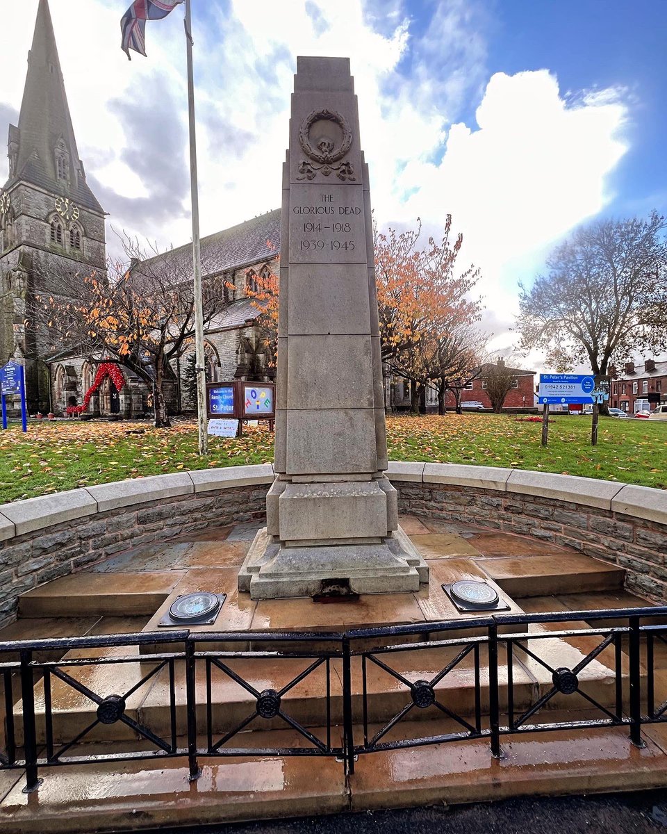 A full deep clean of Wigan cenotaph, all ready for Sundays remembrance service.  Carried out by one of our veterans complimentary.