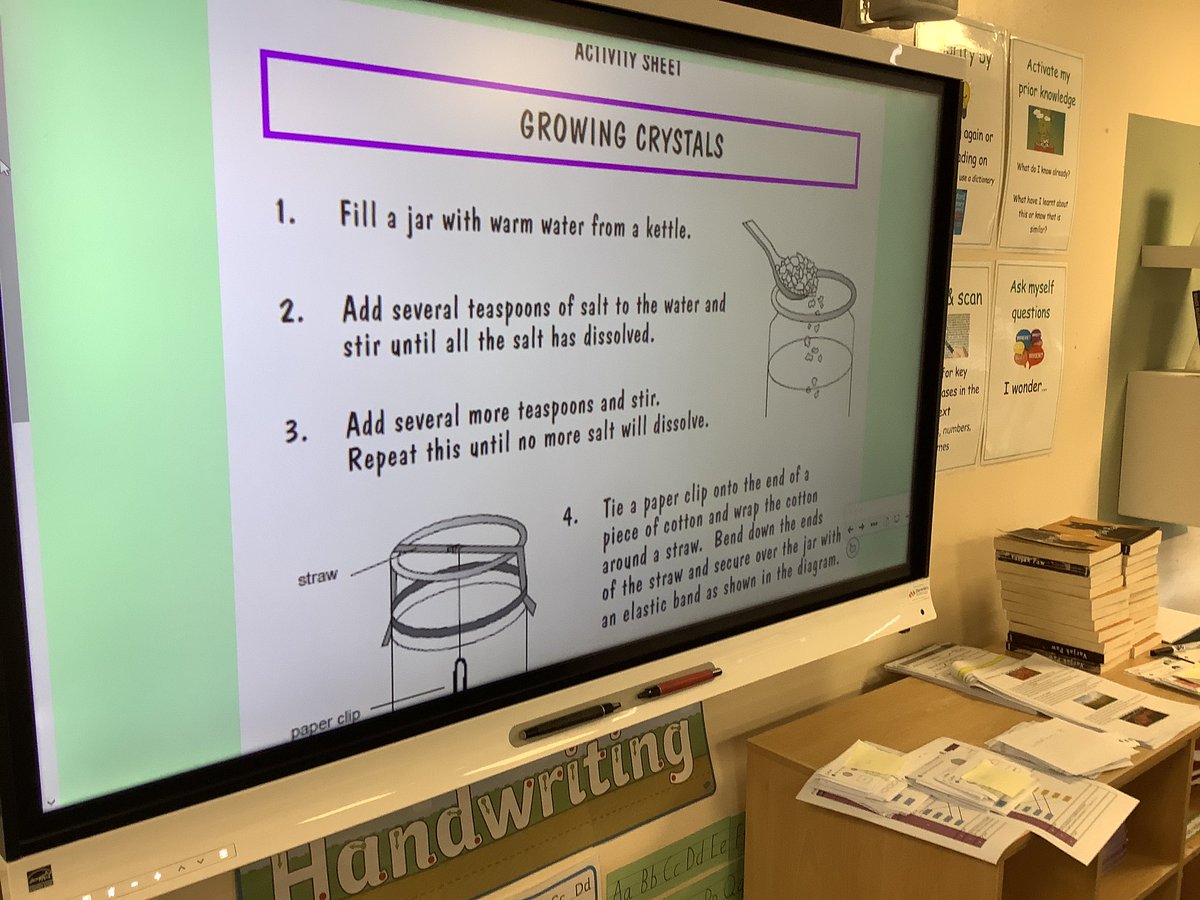 SOrchardpa's tweet photo. In science this afternoon we completed an experiment to see how materials dissolve in liquid to form a solution. We experimented with water and salt to see if we can grow crystals π₯Όπ©βπ¬π§βπ¬π§« @OrchardPrimaryA @TeamPastoral #ScienceatOrchard https://t.co/TqJYUqXjQq