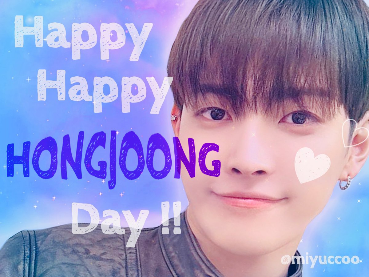 日付変わるギリギリになっちゃったけど🥲

홍중아 생일 축하해 🎂✨

ずっとずっと幸せでいて😌💖

DREAM WALKER HONGJOONG DAY
#OurCaptainHongjoongDay
#넓은세상의중심_홍중이의_탄생날 #ATEEZ <a href="/ATEEZofficial/">ATEEZ(에이티즈)</a>