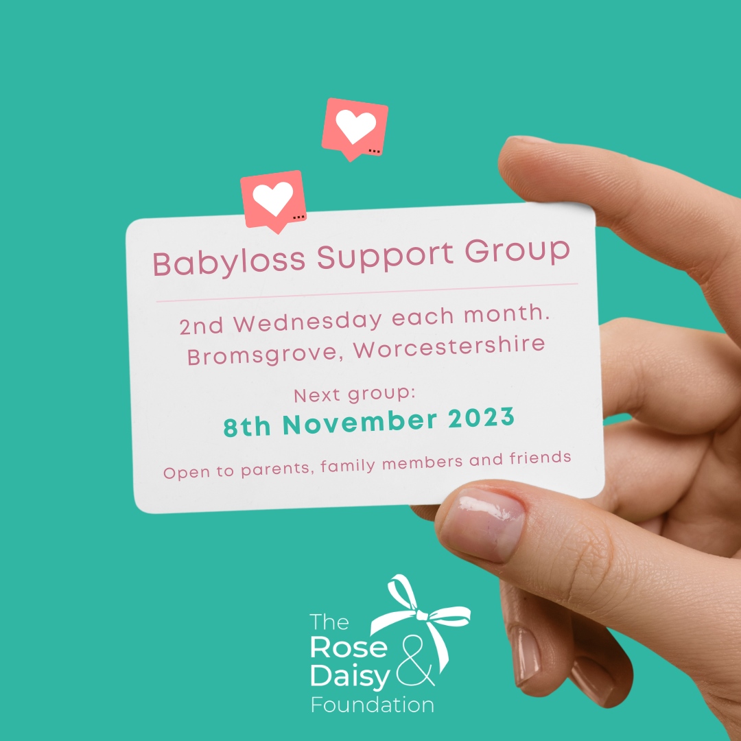 Join us for our next Babyloss Support Group, taking place on 8th November from 7pm-9pm. This is an informal, drop-in group so come for as long as you'd like - tea, coffee, and biscuits provided! Message us for more info.