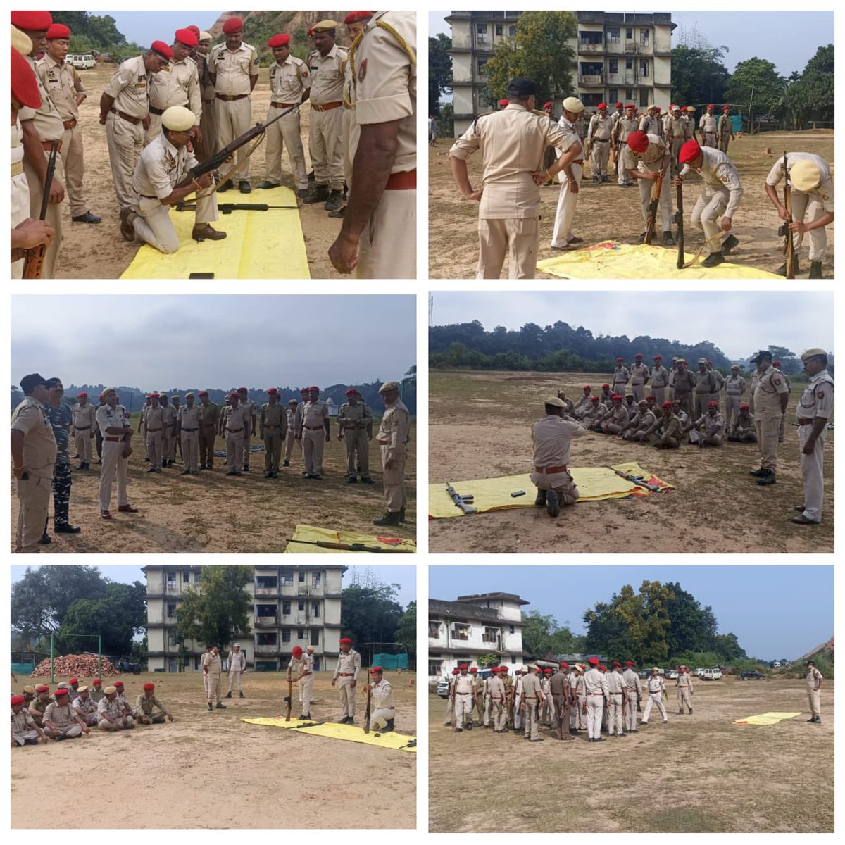 sribhumipolice's tweet image. Today a refresher course on arms handling was started at Karimganj Police Reserve, Junitilla!l. Arms handling skills of our personnel and ensuring  safety of our people. Training will cover all the personnels of @karimganjpolice. 
#PoliceTraining #SafetyFirst #KarimganjPolice