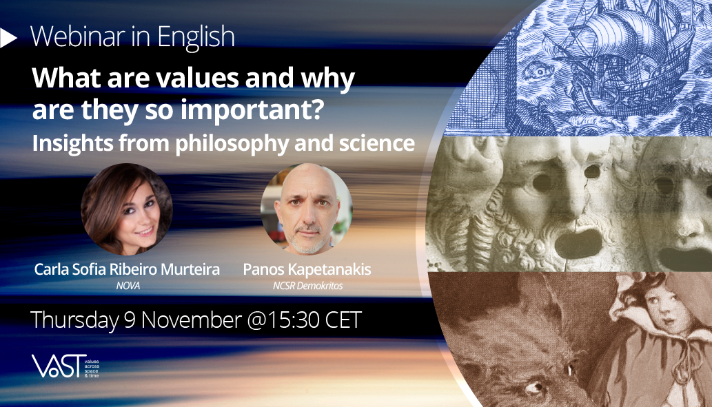🖥️ Webinar #6 in the series <a href="/projectVAST/">VAST</a> on #values is titled "What are values and why are they so important? Insights from #philosophy &amp; #science" conducted in English. Join us online 9/11 at 15:30 CET. 
🤝Organised by partners <a href="/NCSR_Demokritos/">NCSR Demokritos</a> <a href="/nova_fcsh/">NOVA FCSH</a>
vast-project.eu/news-events/we…