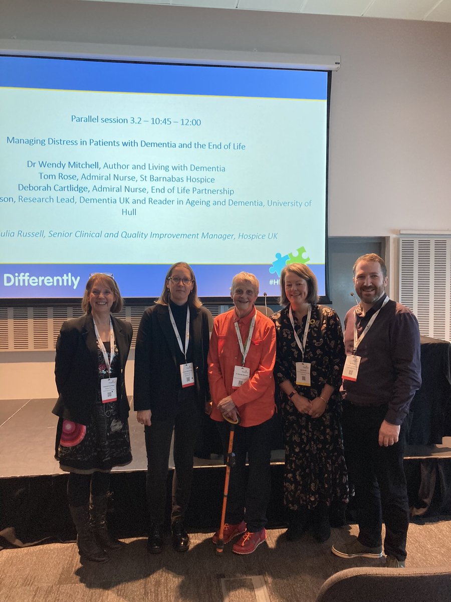 Really proud of this team and the session this morning. A standing ovation no less! Thank you <a href="/WendyPMitchell/">DrDr (😊)Wendy Mitchell</a> <a href="/tomroseuk/">Tom Rose QN RMN MSc</a> <a href="/EWolverson/">Emma Wolverson</a> <a href="/dcartledge3/">Deborah Cartledge</a>