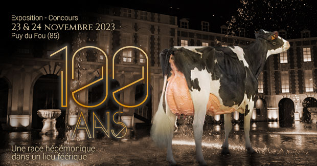 [#actu] J-3️⃣ avant de célébrer les 100 ans de Prim'Holstein France 🤩 Les 23 &amp; 24 novembre retrouvez au programme :

🚜 Visites de fermes (aux alentours)
🐄 Concours rouge &amp; Concours Espoir
🎤 Micro-conférences
🥂 Dîner spectacle

➡ primholstein.com/centenaire-bil…