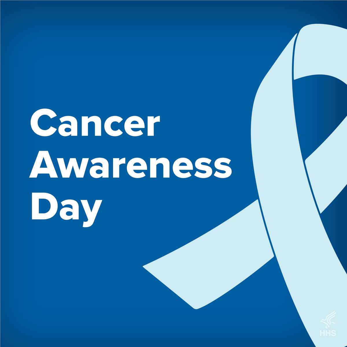 HHSGov's tweet photo. Cancer is still the second leading cause of death in America. @POTUS has reignited the Cancer Moonshot initiative, bringing together public and private partners to end cancer as we know it. Learn more: https://t.co/YYKzJCMKQI 

#NationalCancerAwarenessDay https://t.co/turAzQupKX