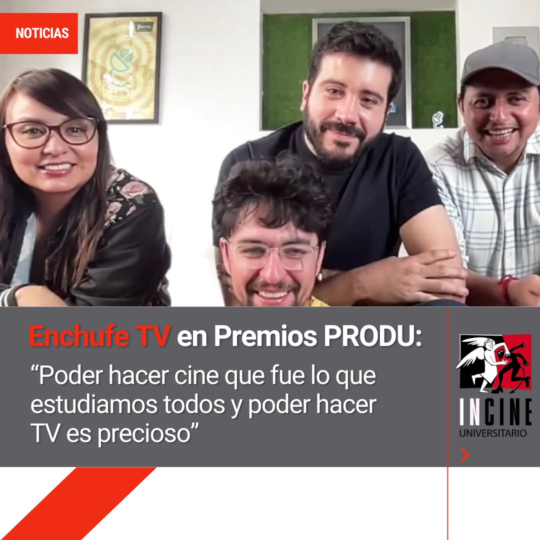 ✨ El equipo de Enchufe TV pasó por la Gala de Premios PRODU para contar cómo pasaron de ser un proyecto desechado a ganar gran notoriedad en el mundo digital y empezar a consolidarse en el cine y la televisión.

Mira la nota completa 👇
produ.com/noticias/enchu…