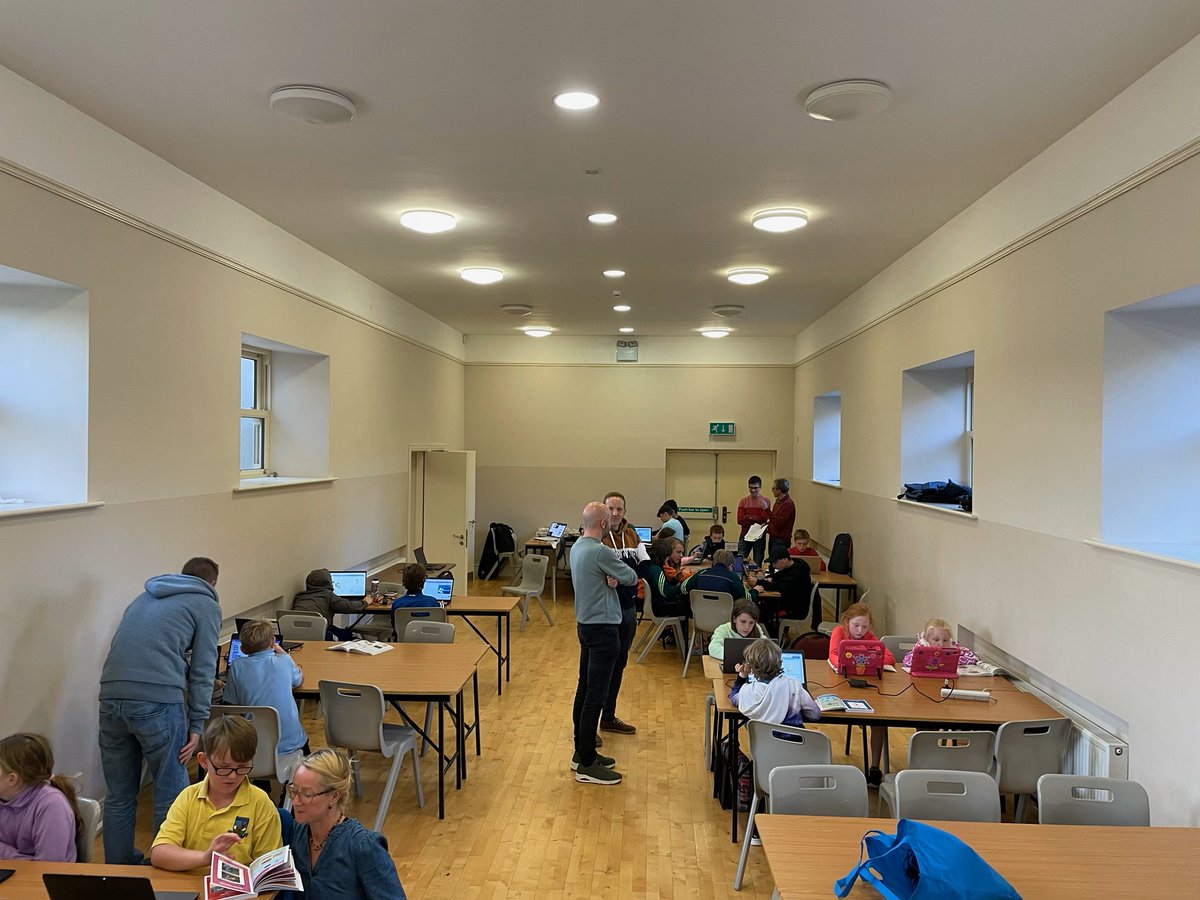 CoderDojoKK's tweet image. We return to Dunmore Community Hall (Eircode R95 NX08) this Friday evening at 6pm, following the mid-term break. Feel free to reach out if your son/daughter is interested in joining #CoderDojo in #kilkenny
Time: Fridays 6pm - 730pm
#technology #computing #CodingForKids
