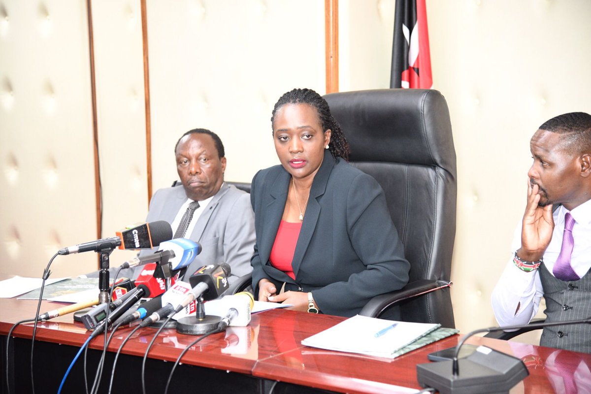 Cabinet Secretary Hon Tuya appeals to Kenyans to come out in large numbers and participate in the rapid tree growing exercise a day after the government gazetted Monday,13th of November 2023 as the national tree growing day for the ongoing short rains season.