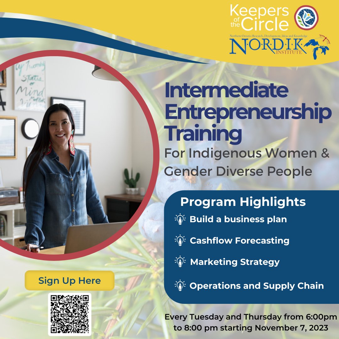 KeepersCircle's tweet image. Today is the first day of the Intermediate Entrepreneurship Training Program! Sending our best to all participants! 
#expandyourknowledge #KOTC #Nordik