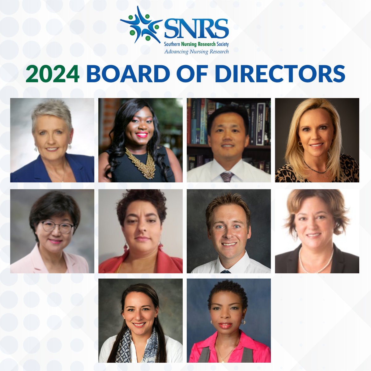 SNRSociety's tweet photo. It is our greatest pleasure to announce the 2024 Board of Directors!

These individuals will be inducted at the SNRS 38th Annual Conference February 21-23, 2024 in Charlotte, NC. https://t.co/4V67MJIsm0