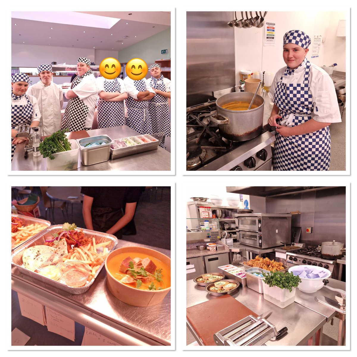 GlencryanSP's tweet photo. Our Bistro Team hard at work delivering Food Preparation and Front of House Service….🧑‍🍳🥘 #DYW https://t.co/LAj9z9I6sC