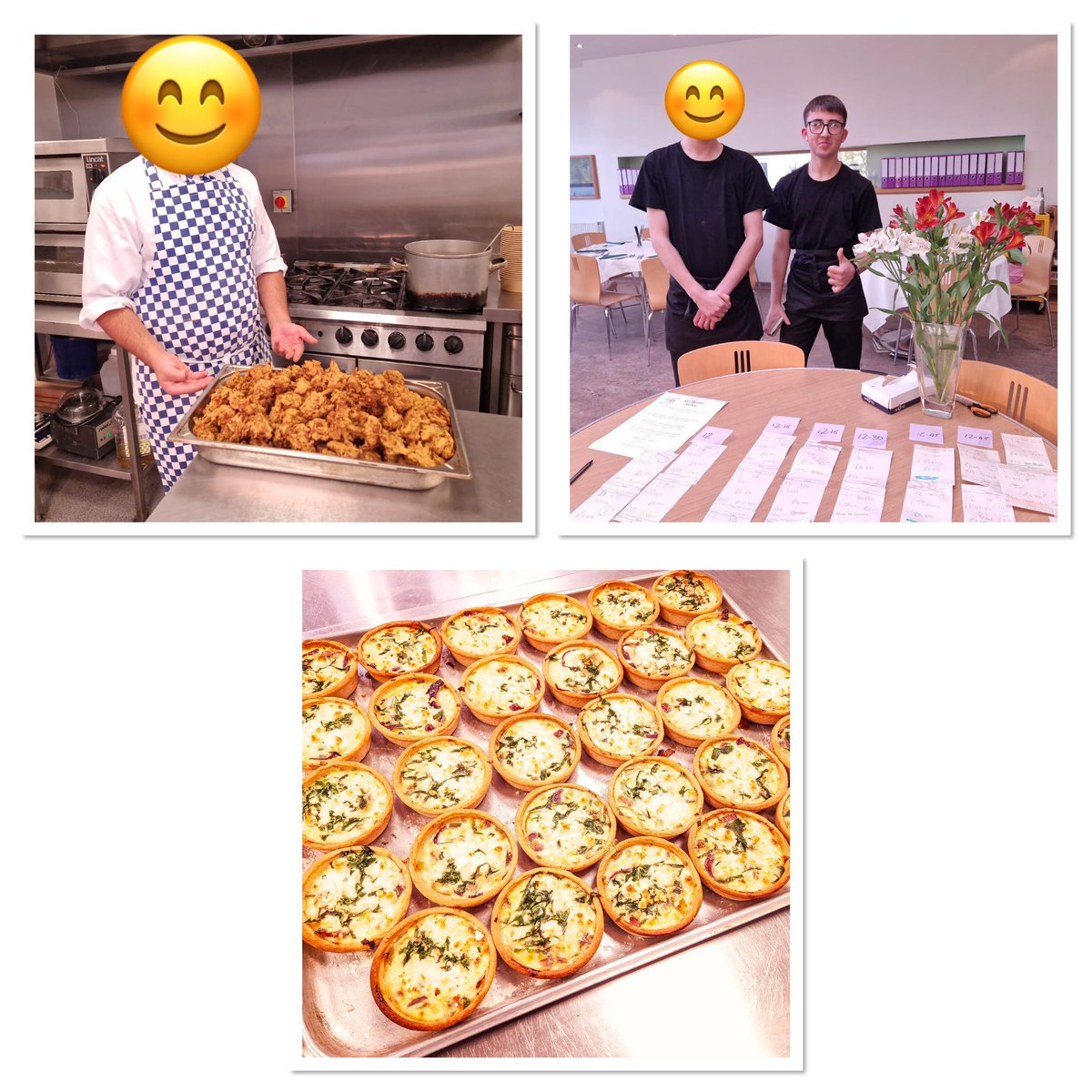 Our Bistro Team hard at work delivering Food Preparation and Front of House Service….🧑‍🍳🥘 #DYW